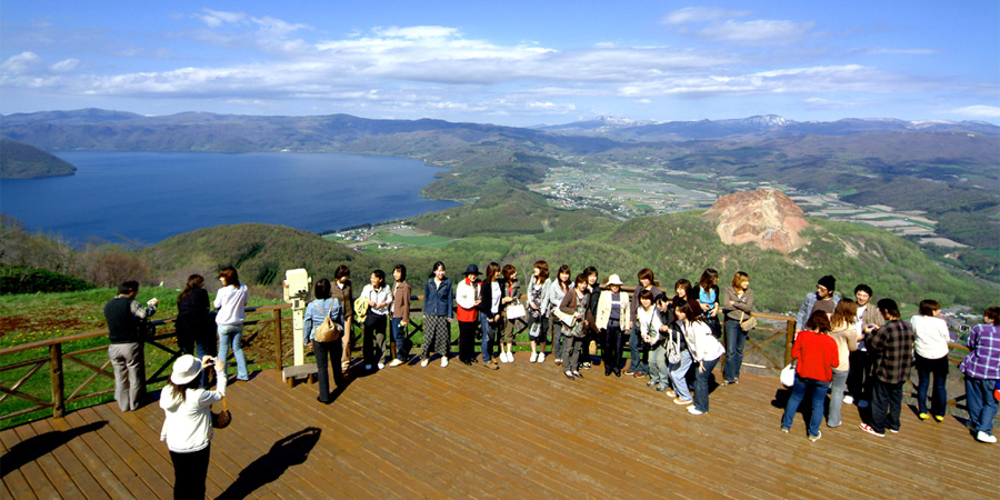 ダイナミックな自然景観