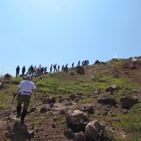 子供郷土史講座「昭和新山登山学習会」