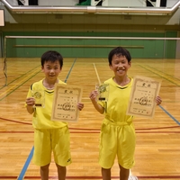 バドミントン全道大会優勝！