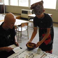 久保内小学校「そば処久保内」