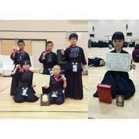 剣道　低学年の部準優勝