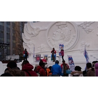 ひろめ隊がさっぽろ雪まつりで壮瞥町のPRを行いました