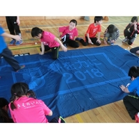 日本史上最大の応援フラッグの作成