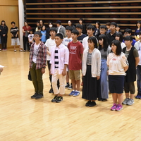 第24回中学生フィンランド国派遣事業到着式