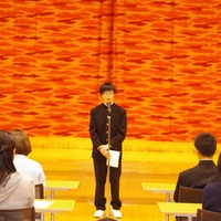 第25回中学生フィンランド国派遣（海外研修）事業の結団式が行われました！