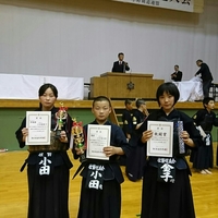 剣道　小田君優勝！