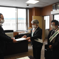 内閣総理大臣からのメッセージが届けられました