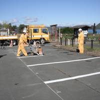 道路工業(株)様の地域貢献に感謝