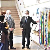 フィンランド駐在大使夫妻が来町しました