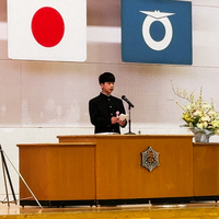 壮瞥中学校入学式