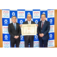 横山実氏に旭日双光章が贈られました