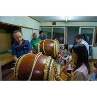 壮瞥町指定無形文化財 「仲洞爺獅子舞」の体験会が開催されました