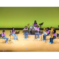 壮瞥中学校吹奏楽部ウィンターコンサートが開催されました