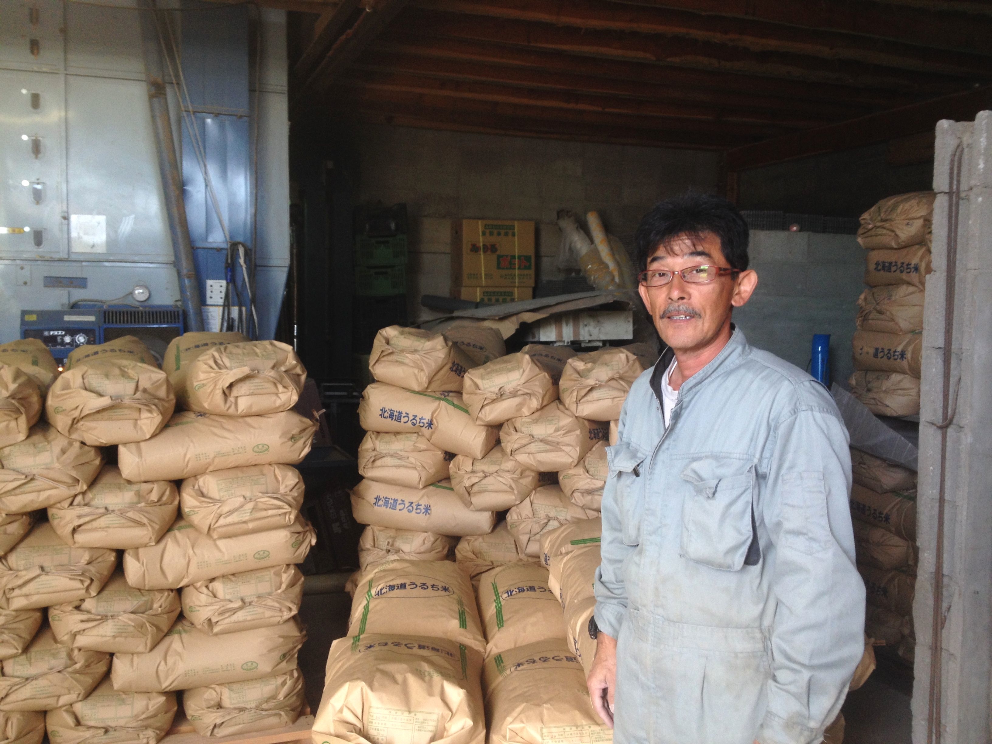 壮瞥町地域おこし協力隊　農業研修　岩倉さんの写真