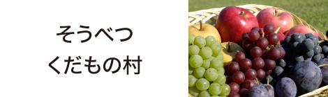 そうべつくだもの村